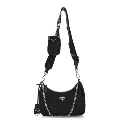 Prada Nylon Re-Edition 2005 Shoulder Bag Black 1 of 10