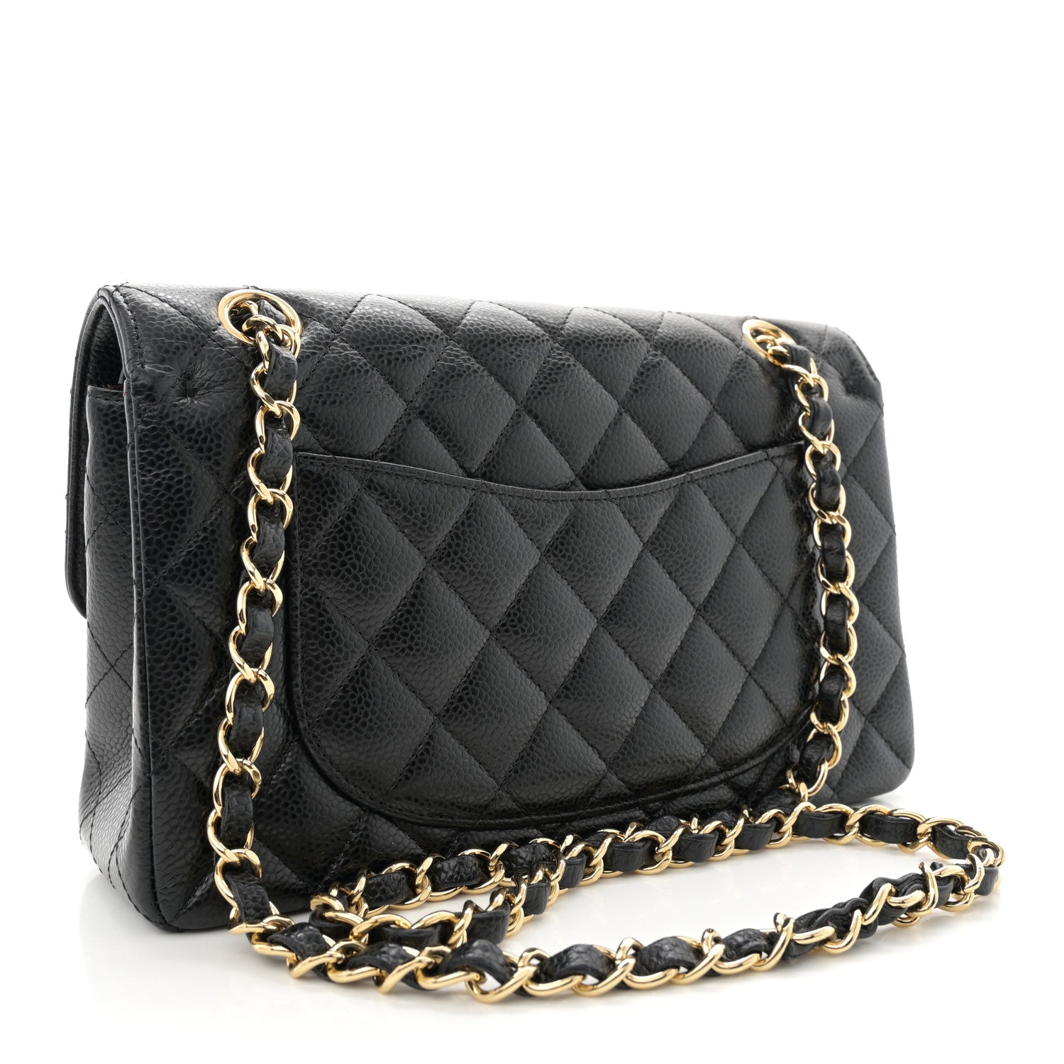 Chanel Caviar Quilted Small Double Flap Black 3 of 11