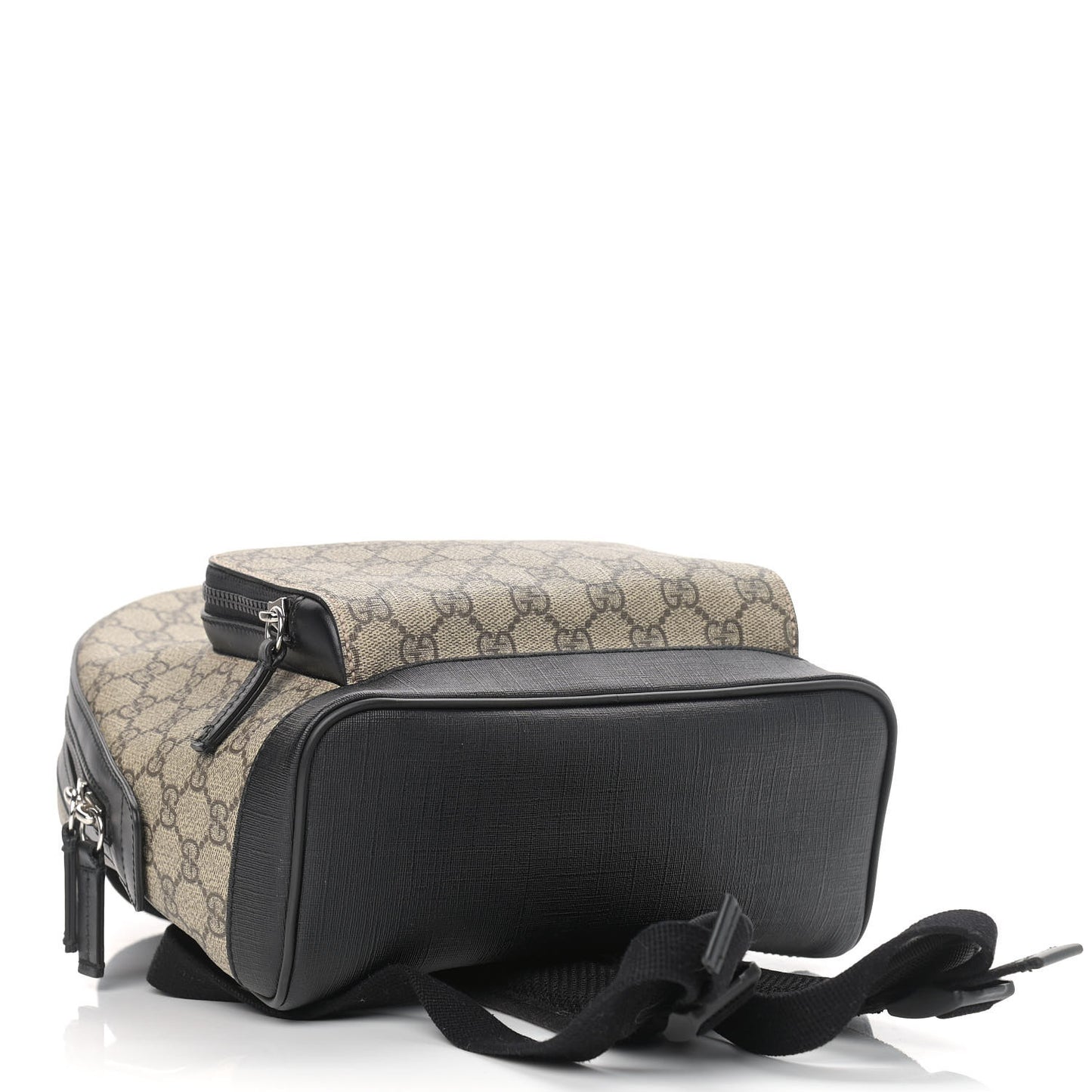 GG Supreme Monogram Small Eden Day Backpack Black