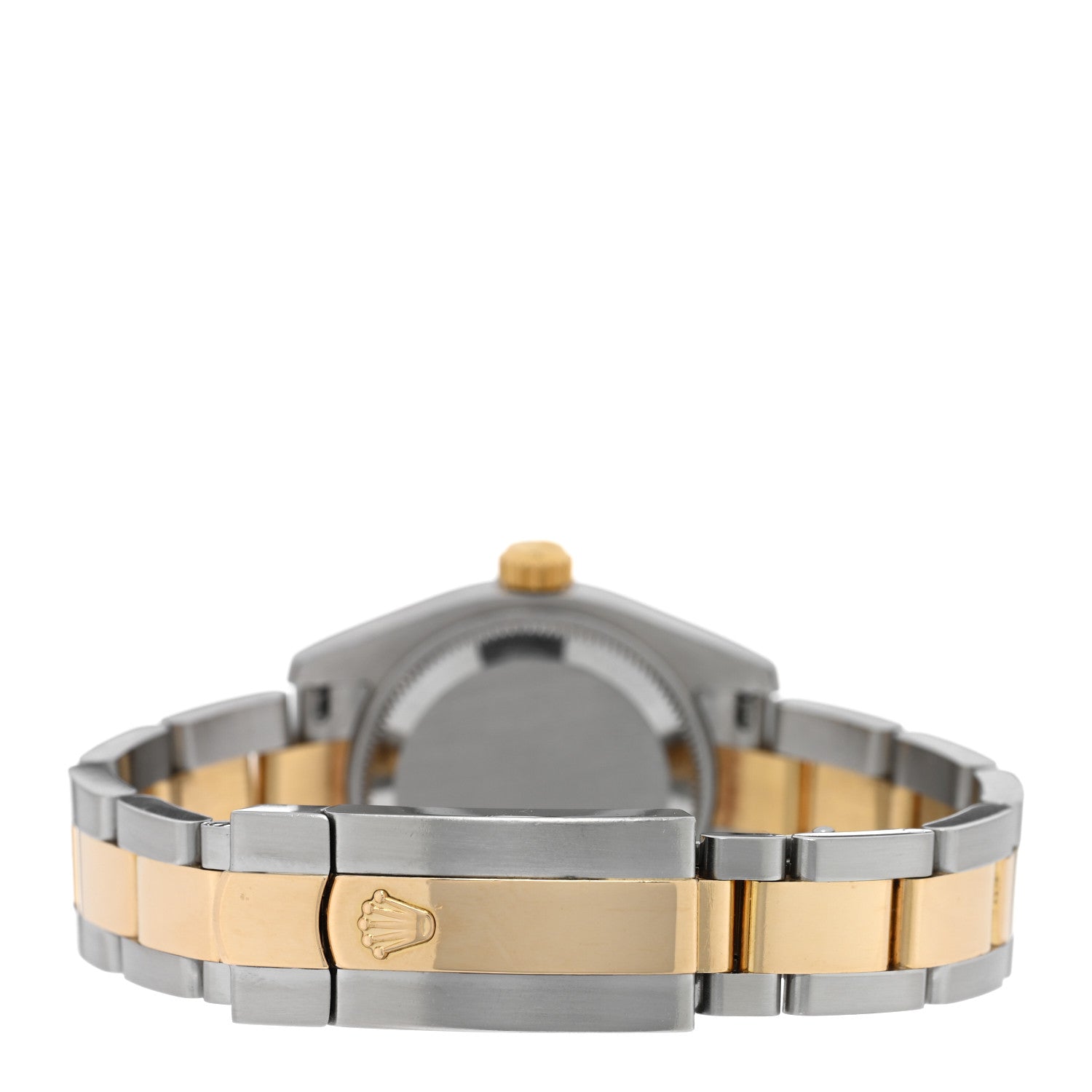 Rolex Stainless Steel 18K Yellow Gold Diamond 26mm Oyster Perpetual Datejust Watch Champagne 179173 3 of 5