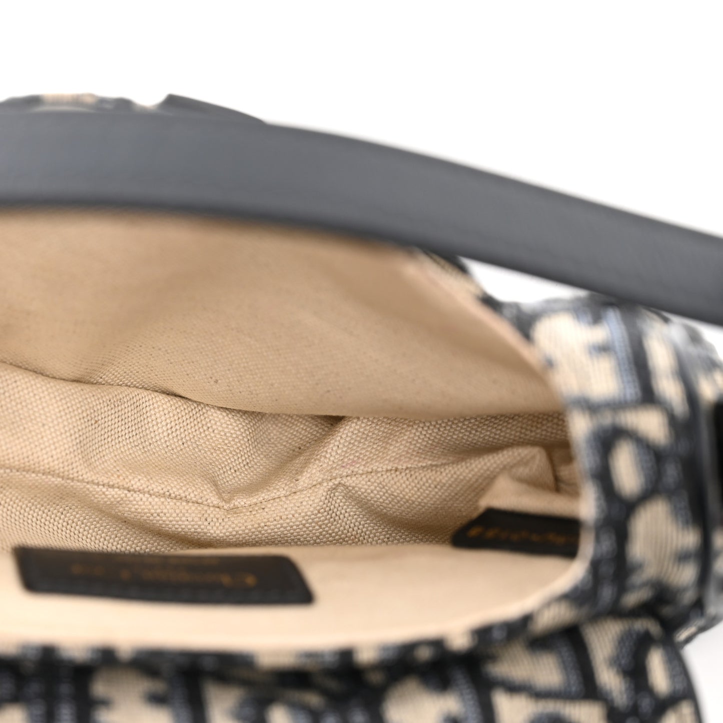 Oblique Mini Saddle Bag Blue