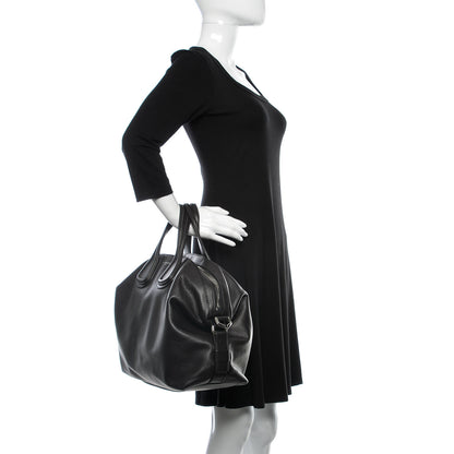 Givenchy Waxed Calfskin Studded Medium Nightingale Black 3 of 11