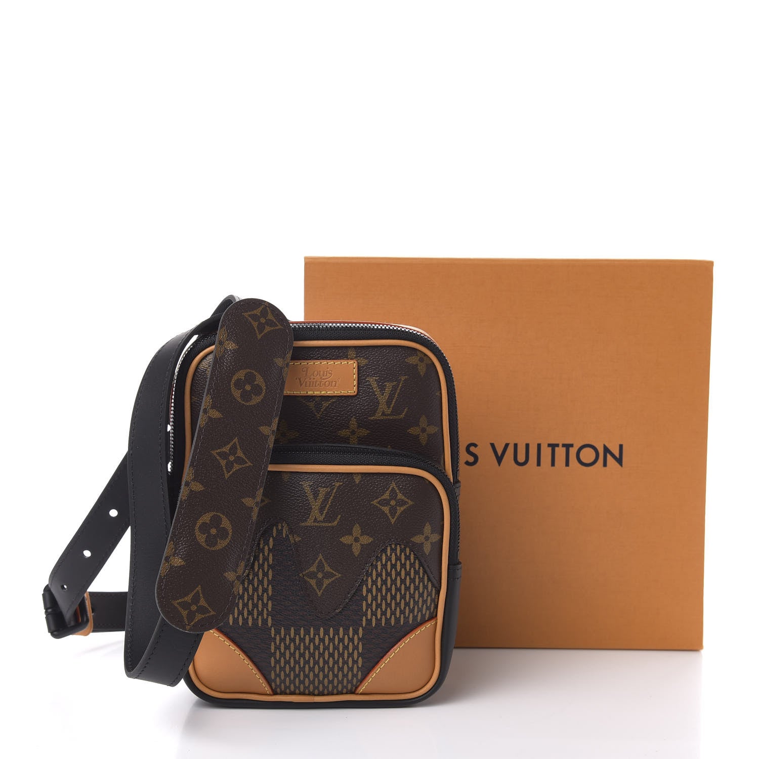 Louis Vuitton X NIGO Giant Damier Ebene Monogram Amazone Sling Bag
