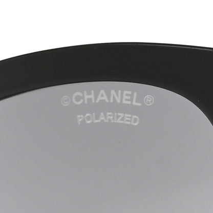 Chanel Acetate Pantos Logo Polarized Sunglasses 5458 Black 7 of 8
