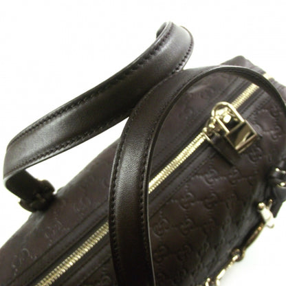 Gucci Guccissima 85th Anniversary Boston Tote Chocolate Brown 6 of 11