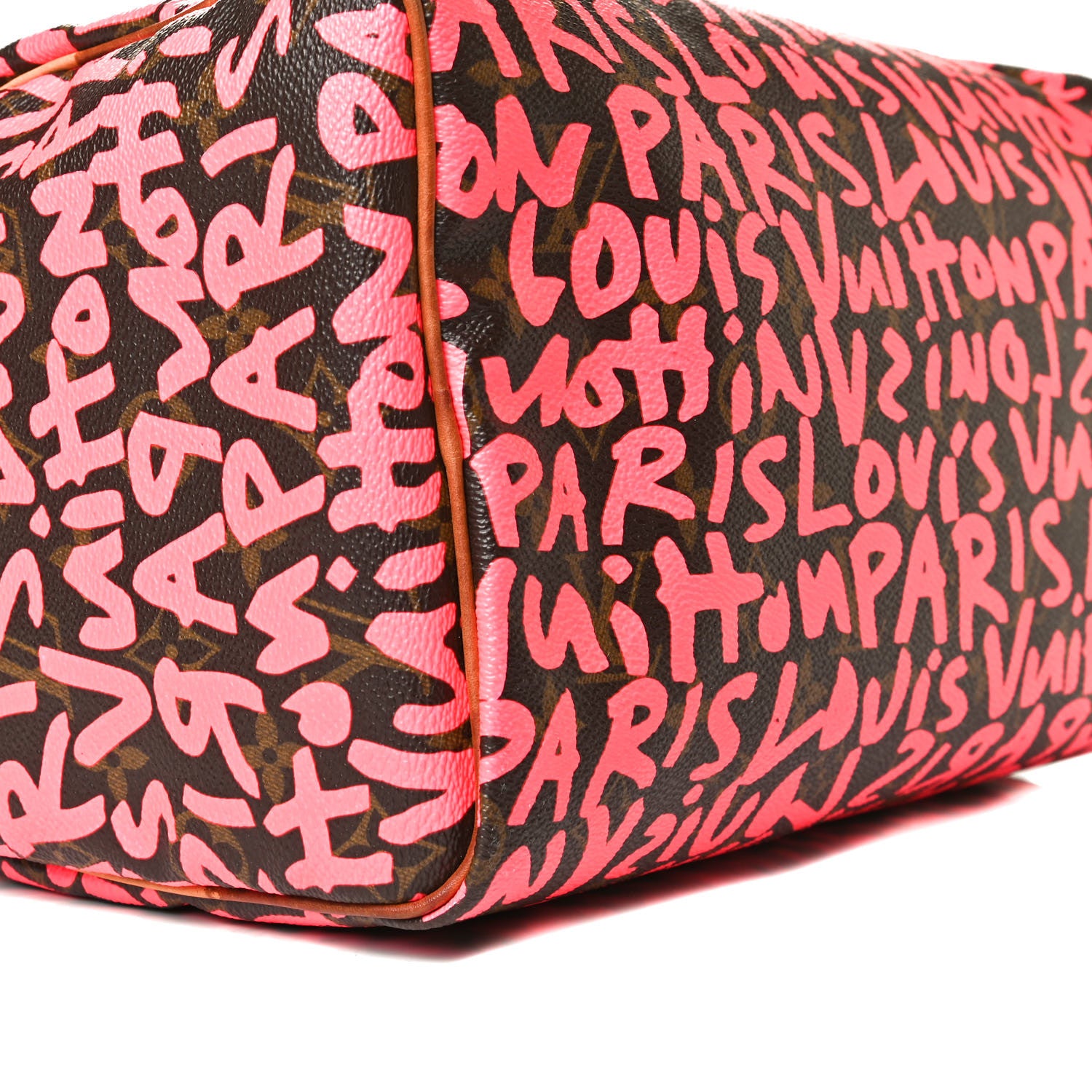 Louis Vuitton Monogram Graffiti Speedy 30 Fuchsia 8 of 10