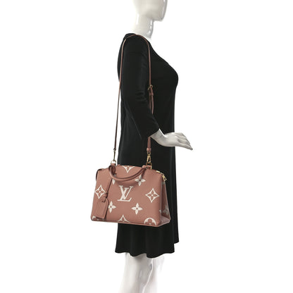 Louis Vuitton Empreinte Monogram Giant Petit Palais Rose Trianon Creme 2 of 8