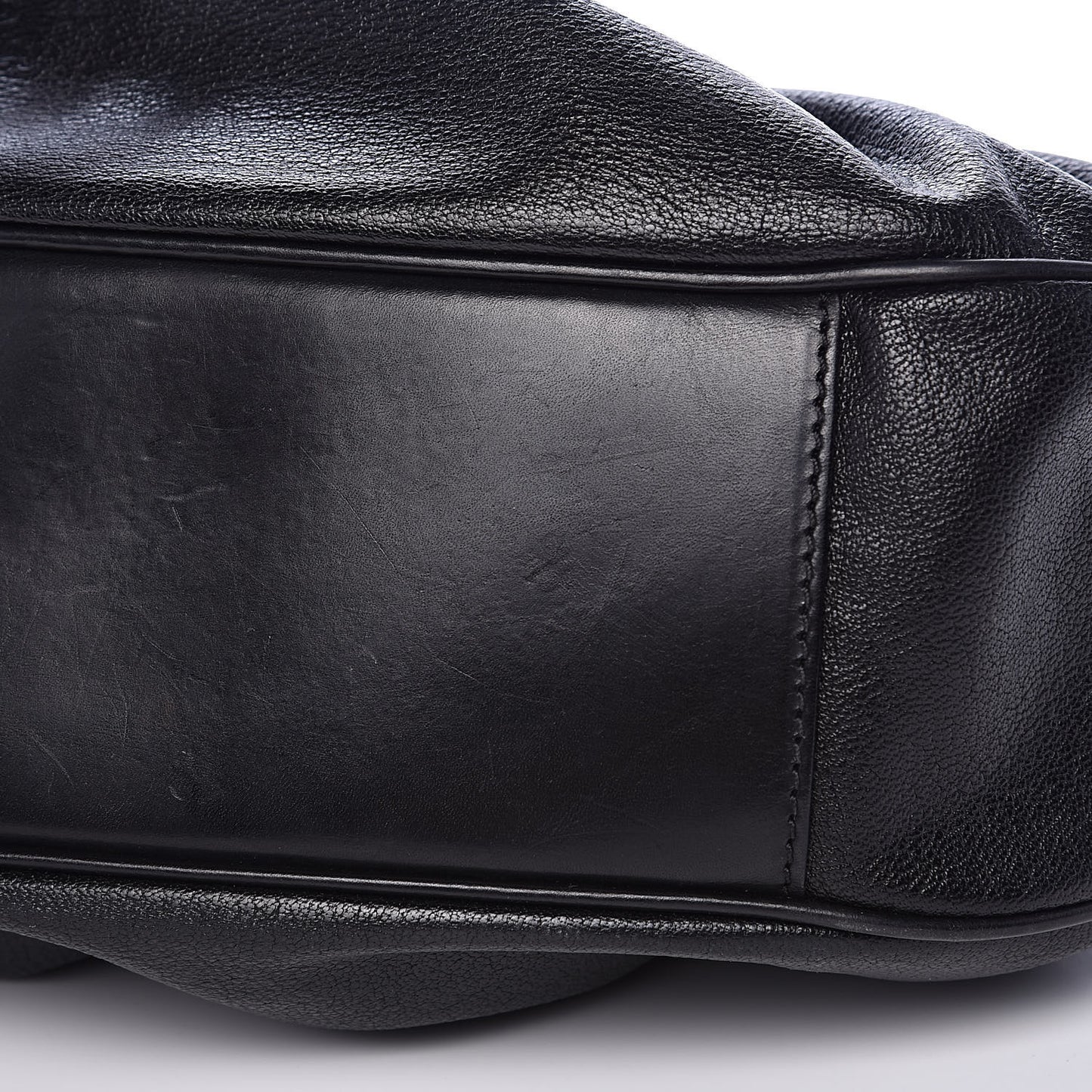 Calfskin Warrior Hobo Black