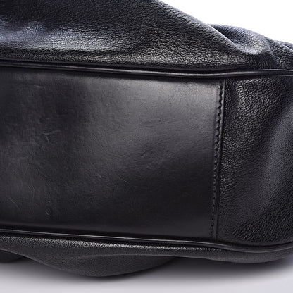 Burberry Calfskin Warrior Hobo Black 12 of 16