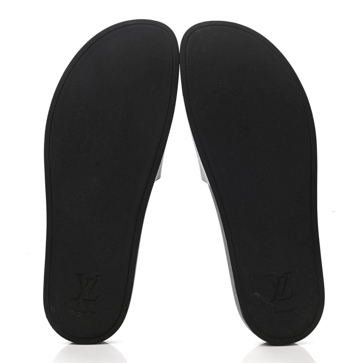 Rubber Monogram Mens Waterfront Mules 11 Macassar