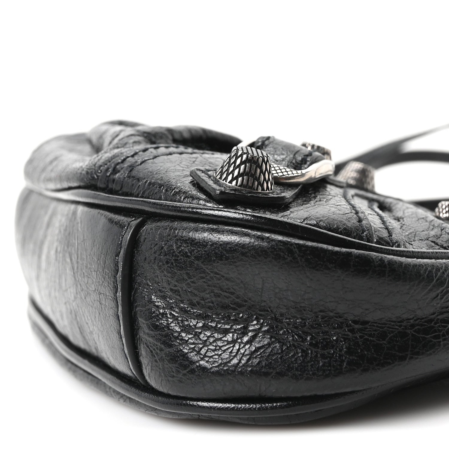 Balenciaga Agneau Arena Le Cagole Mini Purse With Chain Black 10 of 10