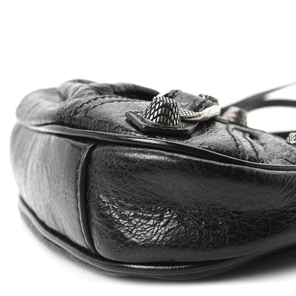 Balenciaga Agneau Arena Le Cagole Mini Purse With Chain Black 10 of 10