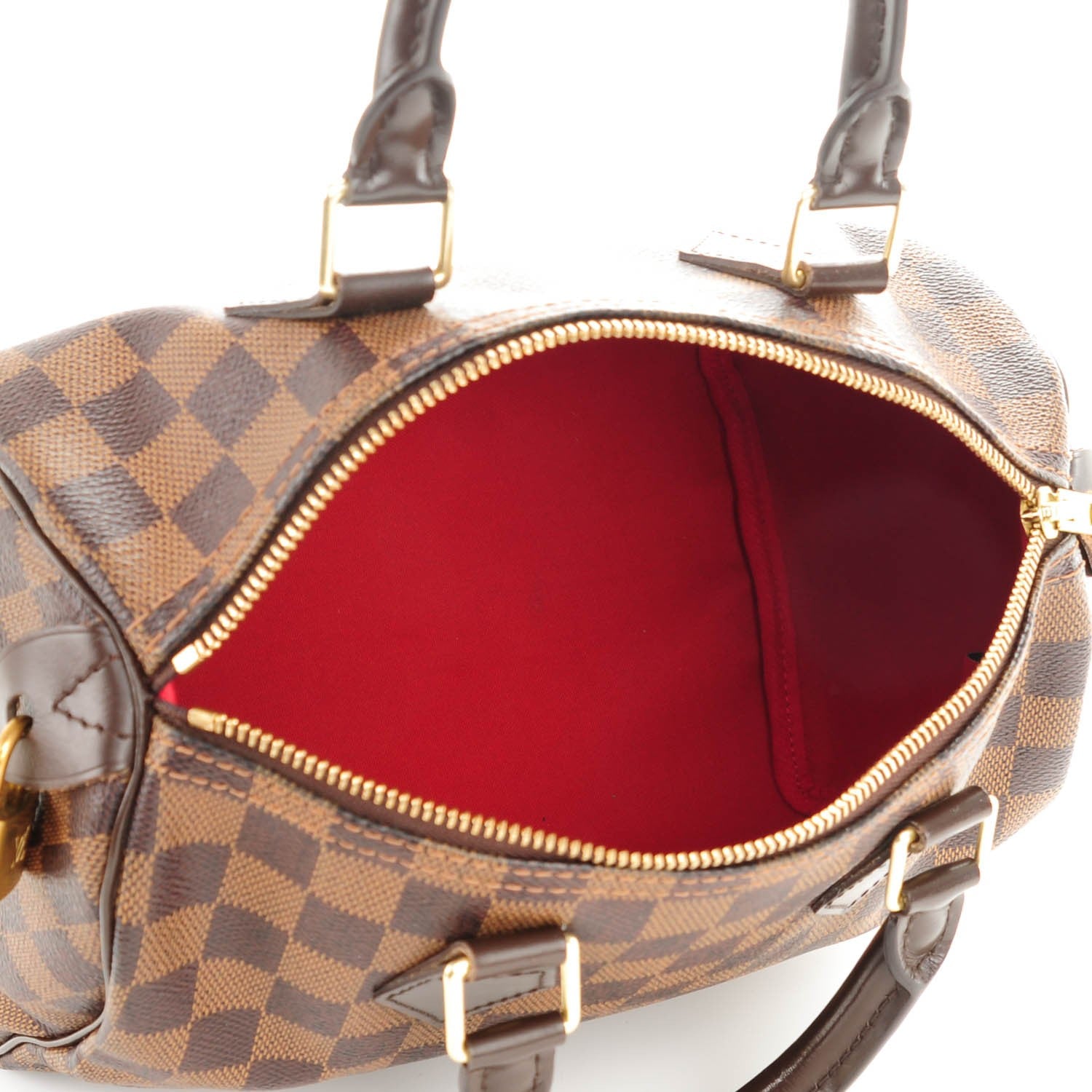 Louis Vuitton Damier Ebene Speedy 25 6 of 8
