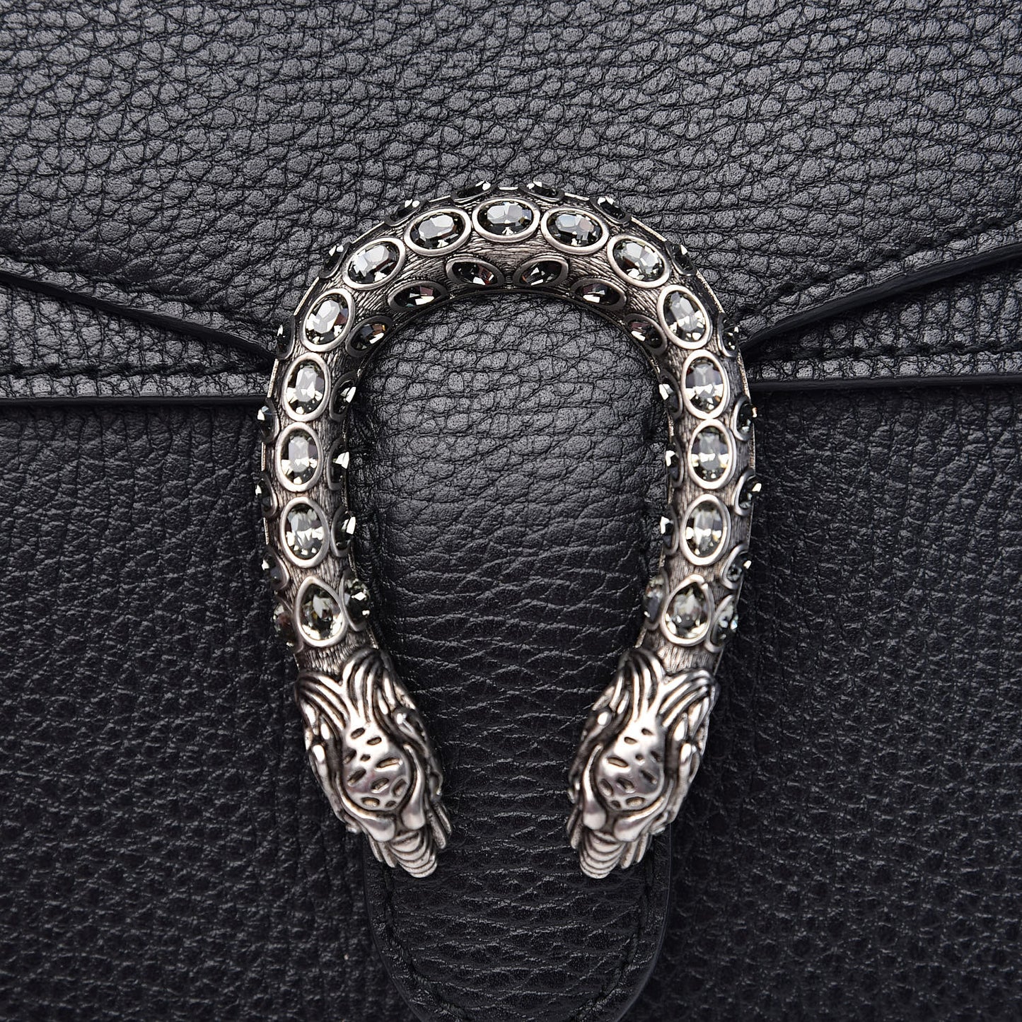 Calfskin Mini Dionysus Shoulder Bag Black