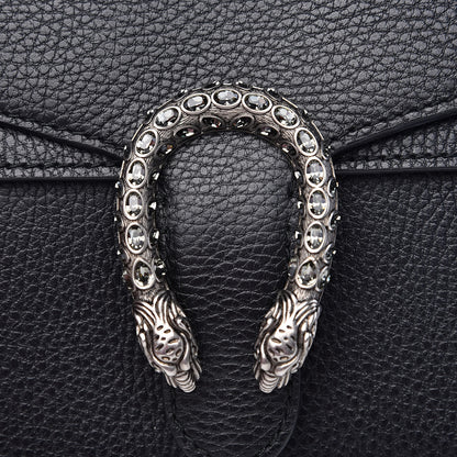Gucci Calfskin Mini Dionysus Shoulder Bag Black 11 of 12