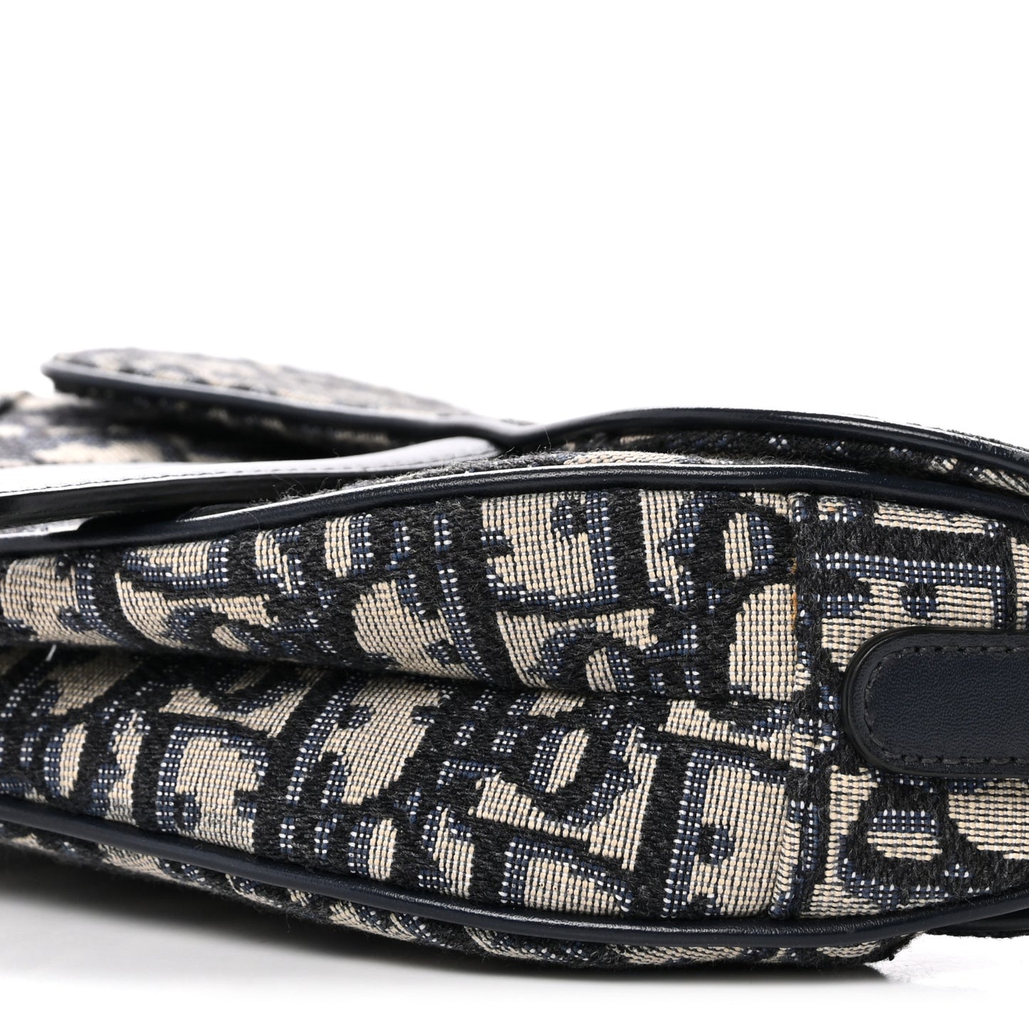 Oblique Mini Saddle Bag Blue