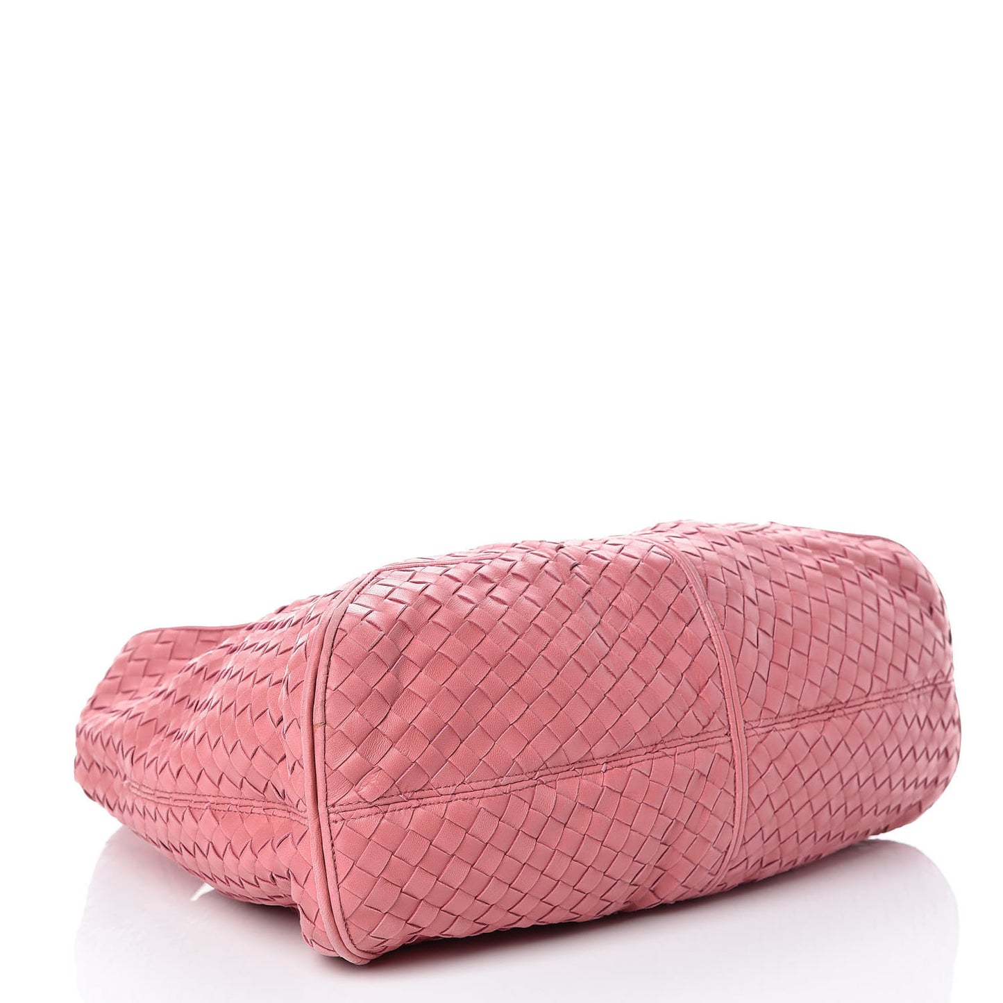 Nappa Intrecciato Ball Hobo Quarzo