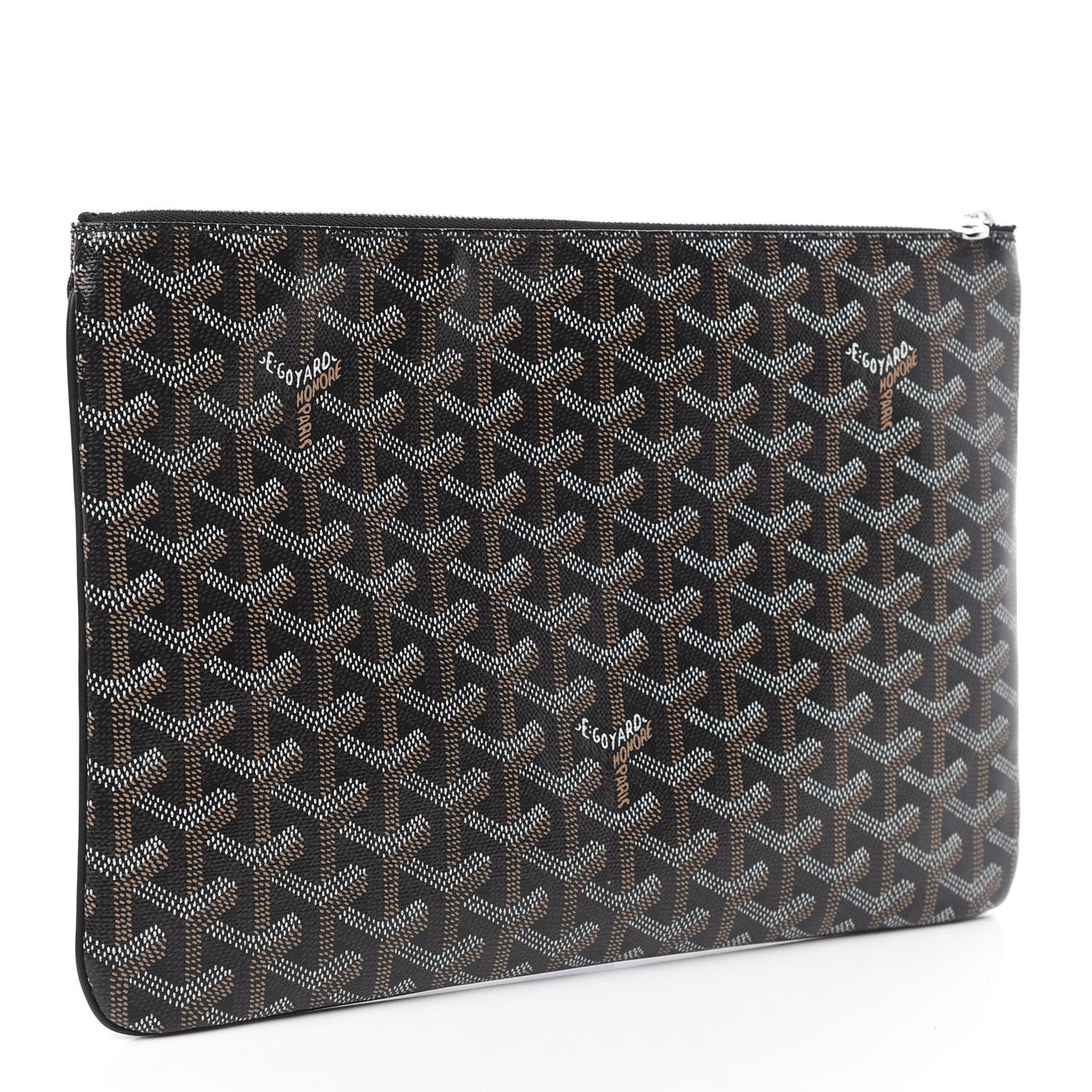 Goyard Goyardine Senat Pochette MM Black 3 of 10