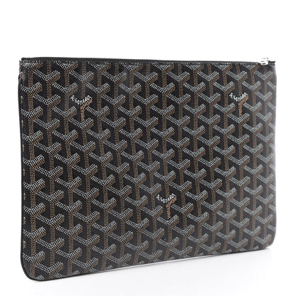 Goyard Goyardine Senat Pochette MM Black 3 of 10