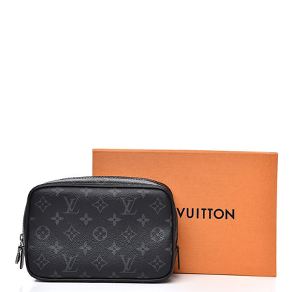 Louis Vuitton Monogram Eclipse Toilet Pouch PM 9 of 9