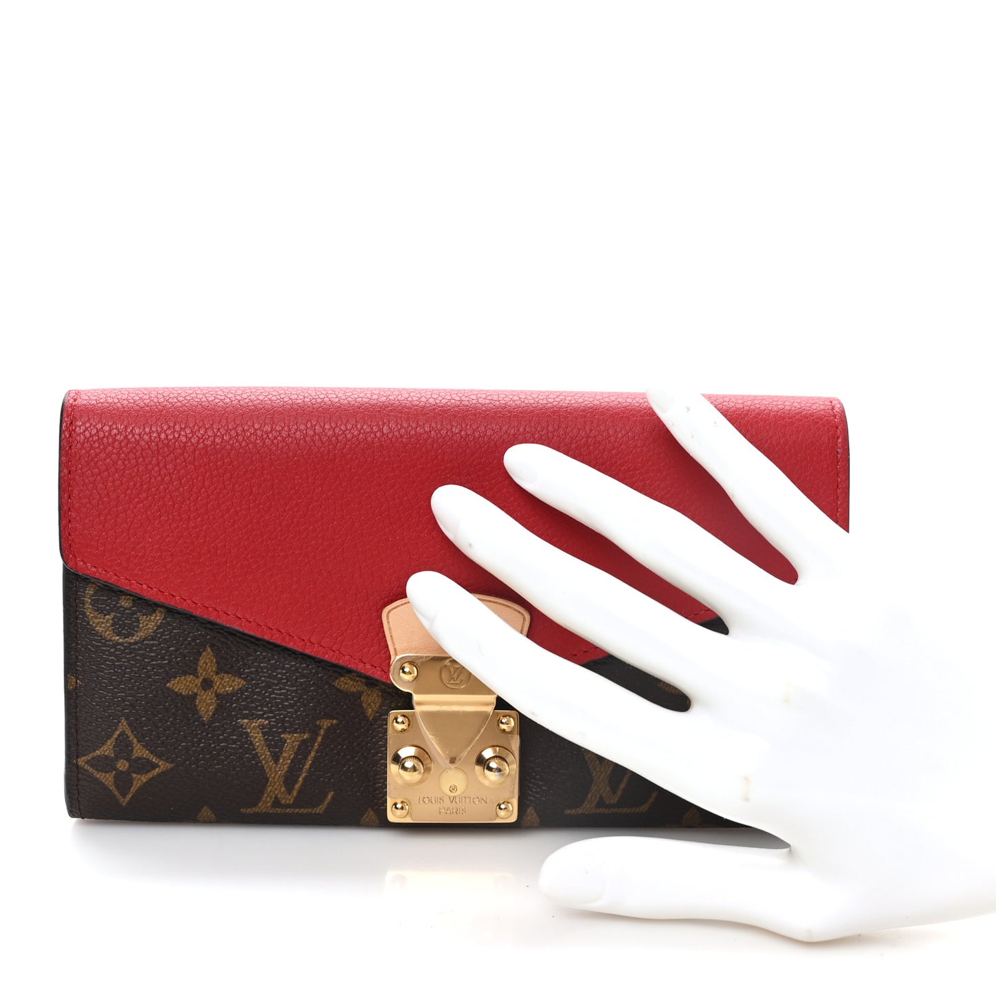 Monogram Pallas Wallet Cherry