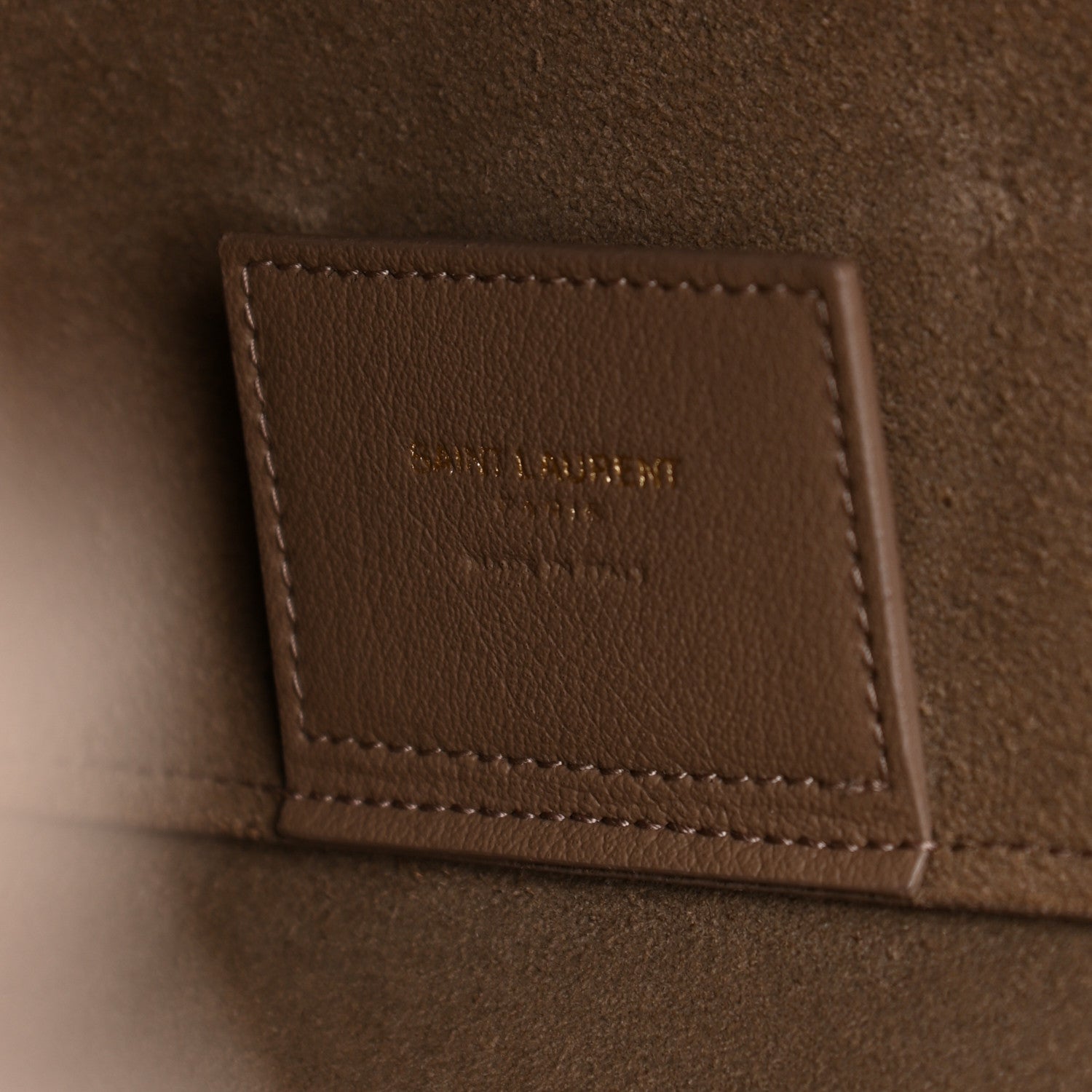 Saint Laurent Calfskin Large Shopping Tote 7 of 11
