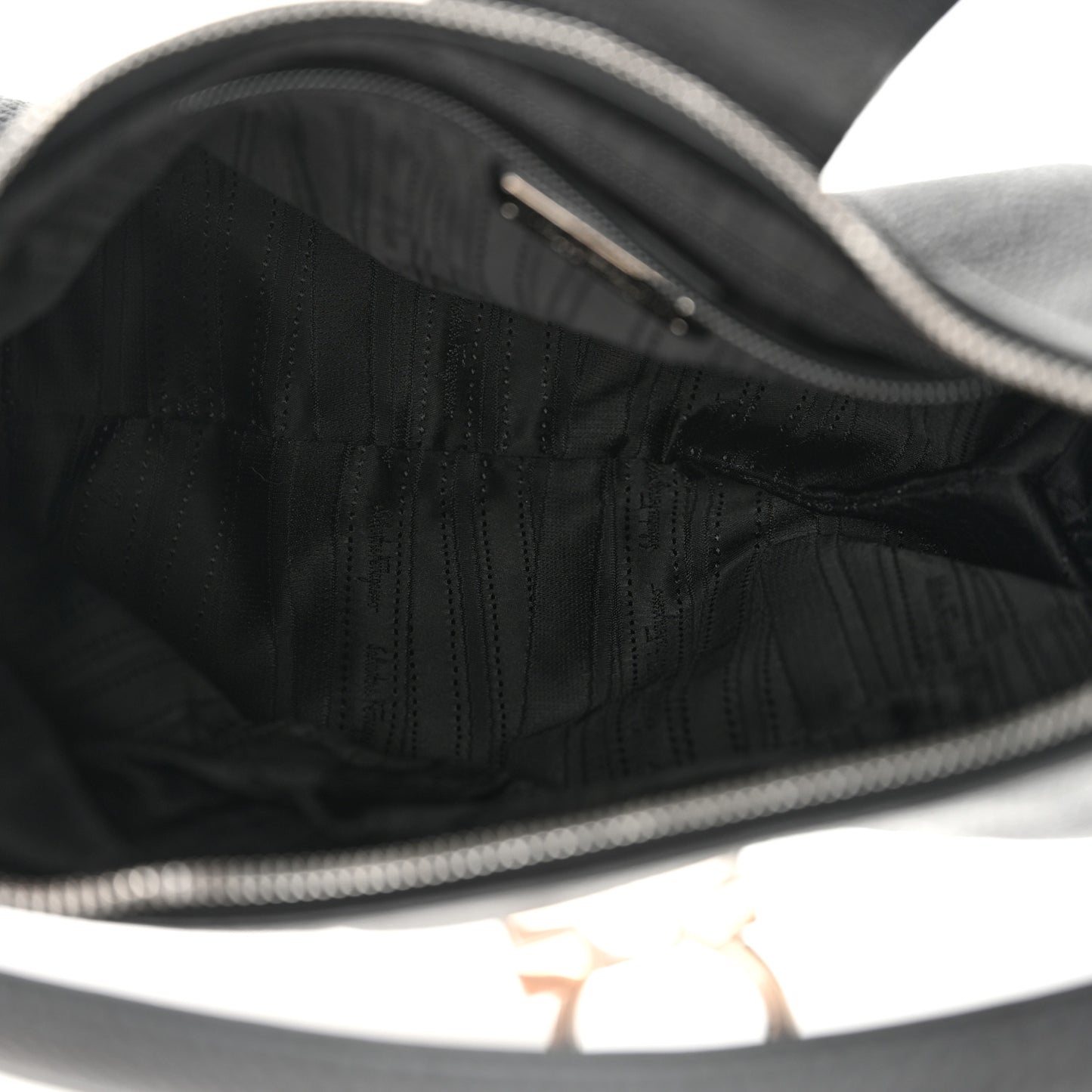 Calfskin Fanisa Gancini Hobo Black