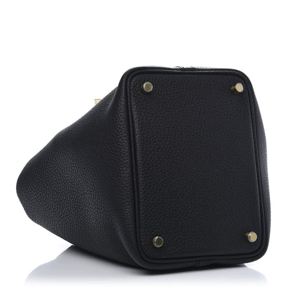 Hermes Taurillon Clemence Picotin Lock 18 PM Black 4 of 10
