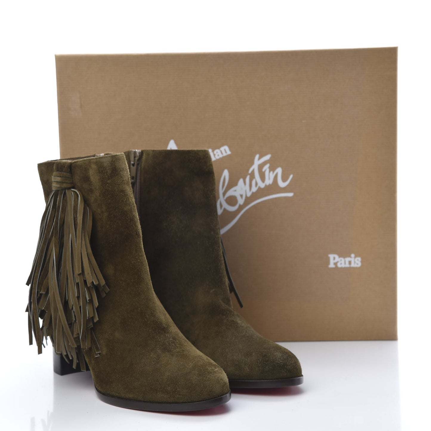 Veau Velours Jimmynetta 70 Ankle Boots 37 Bronze Tomoro Luc