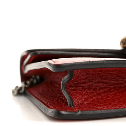 Gucci Calfskin Super Mini Dionysus Shoulder Bag Hibiscus Red 6 of 7