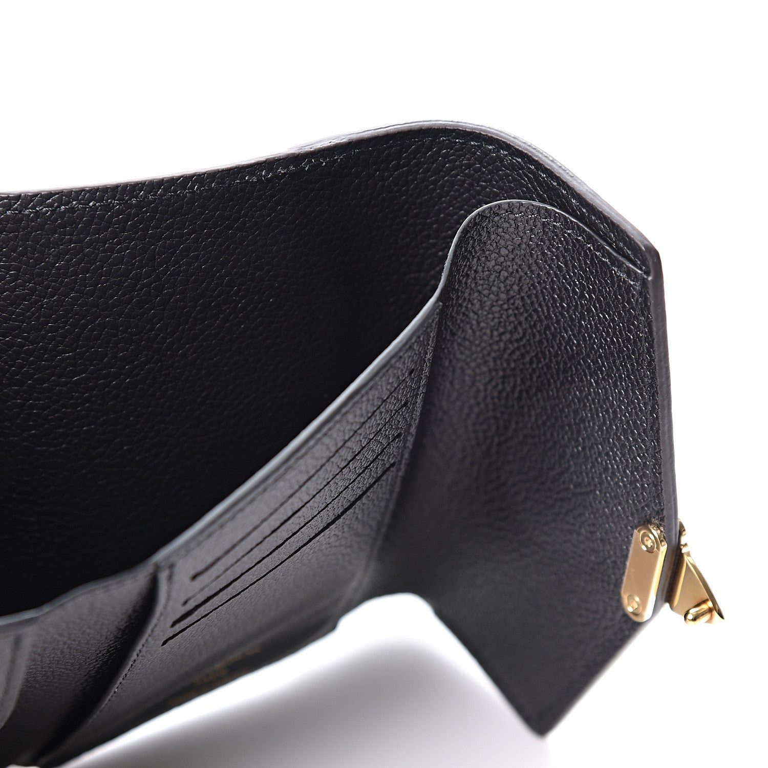 Louis Vuitton Monogram Pallas Compact Wallet NM Black 9 of 10