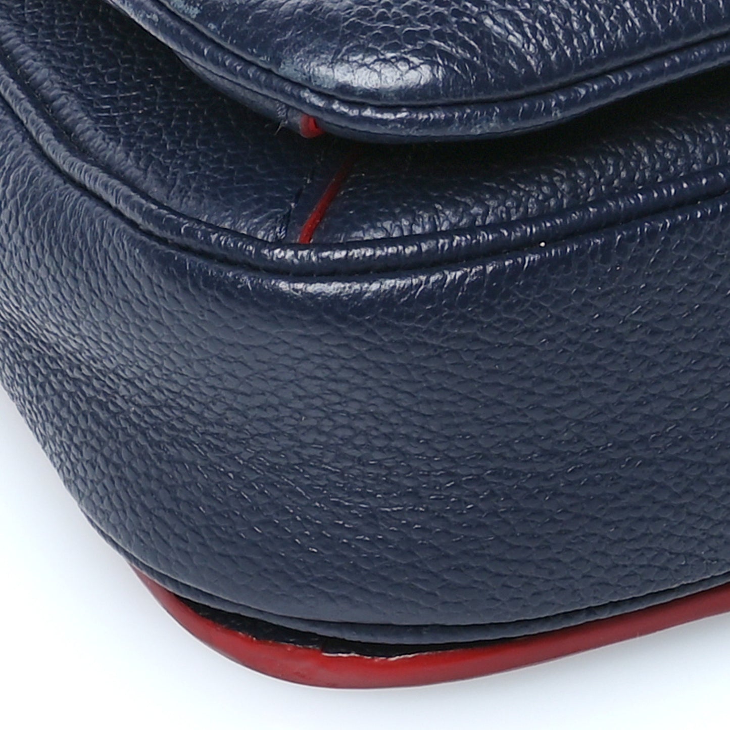 Empreinte Pochette Metis Marine Rouge