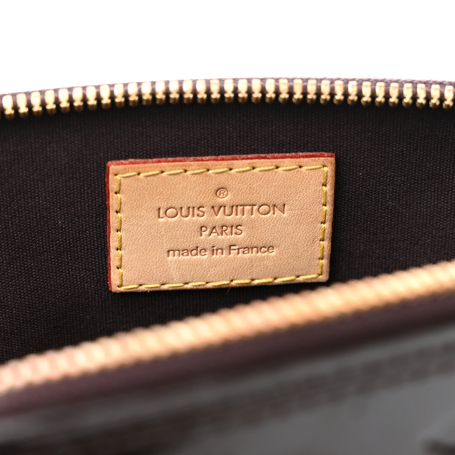 Louis Vuitton Vernis Alma BB Amarante 5 of 8