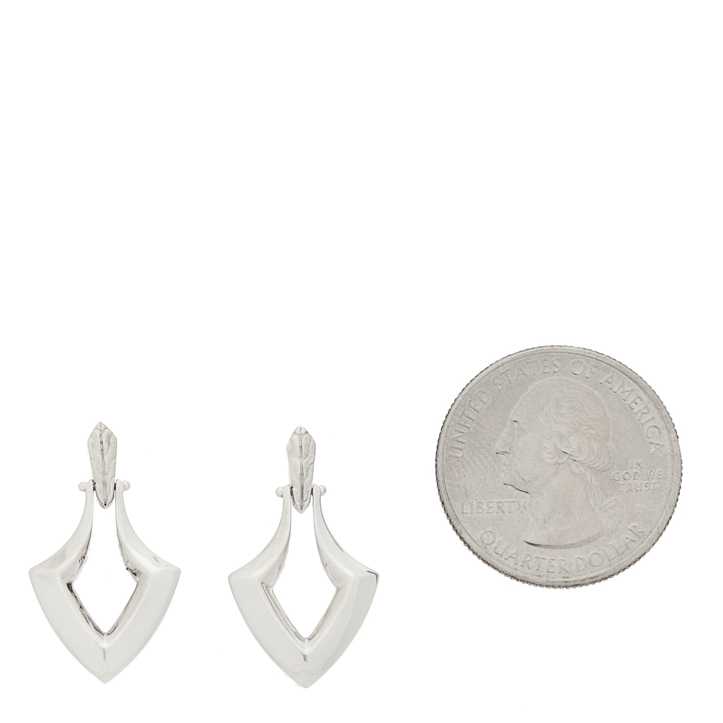 Sterling Silver Mamuli Drop Earrings