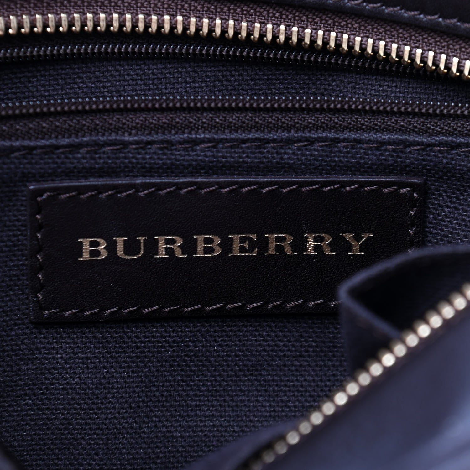 Burberry Haymarket Check Tote Chocolate 5 of 9