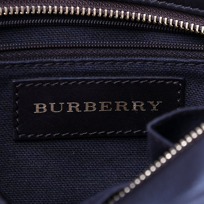 Burberry Haymarket Check Tote Chocolate 5 of 9