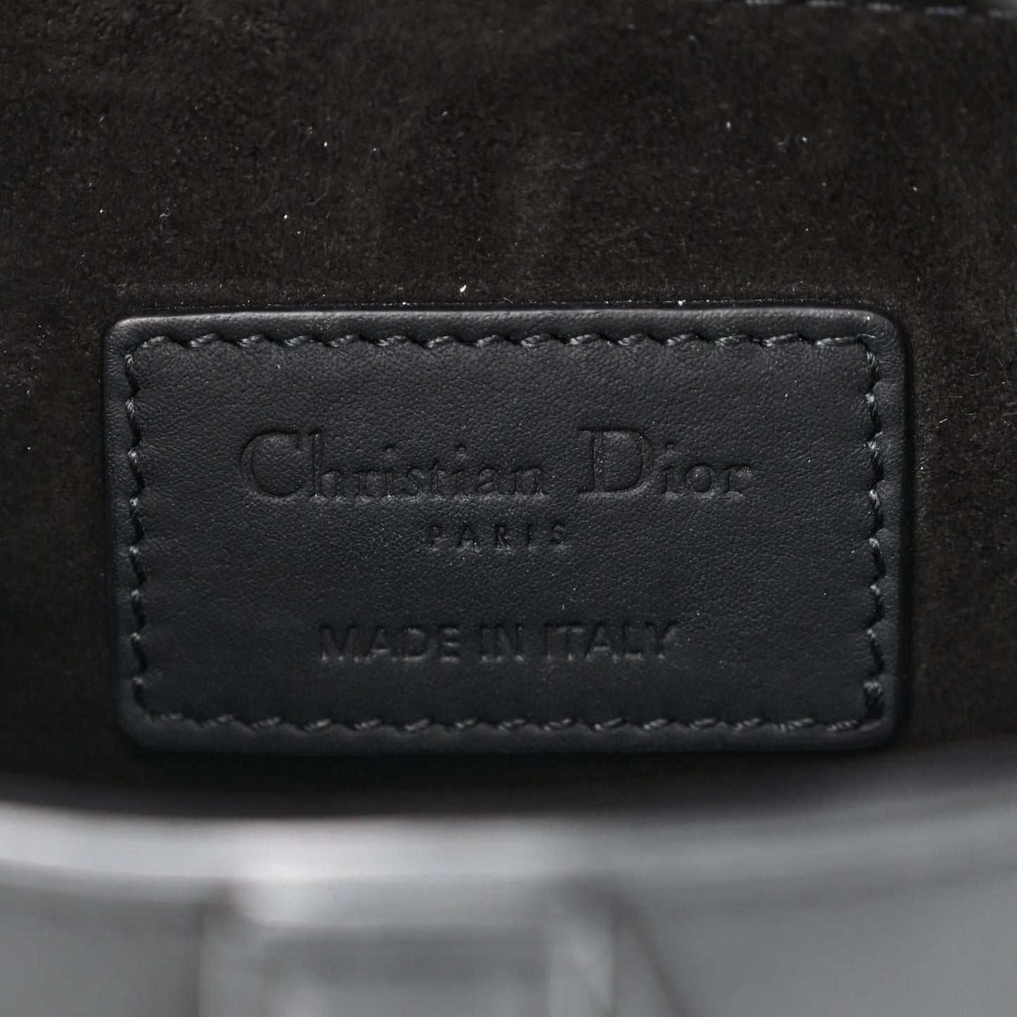Ultra Matte Calfskin Mini Saddle Bag Black