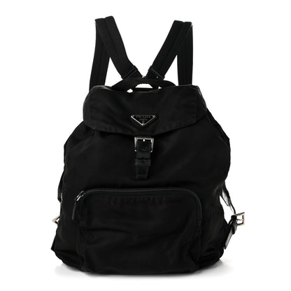 Prada Tessuto Nylon Vela Cinch Backpack Black 1 of 9