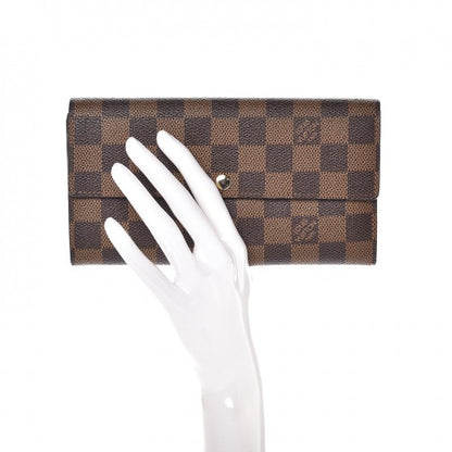 Louis Vuitton Damier Ebene Sarah Wallet 2 of 8