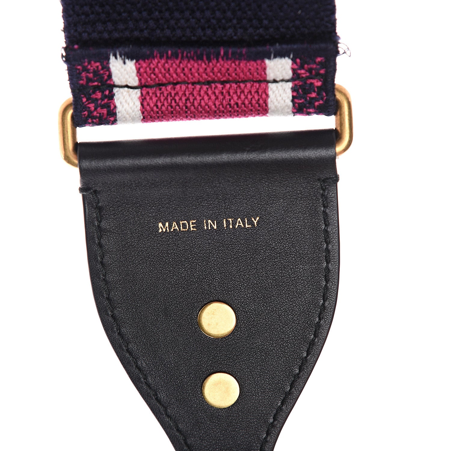 Christian Dior Canvas Embroidered Shoulder Strap Multicolor 3 of 5