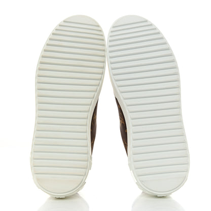 Louis Vuitton Monogram Nylon Time Out Sneakers 37 5 of 8