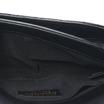Chanel Lambskin Quilted CC Unchained Crossbody Black 5 of 13