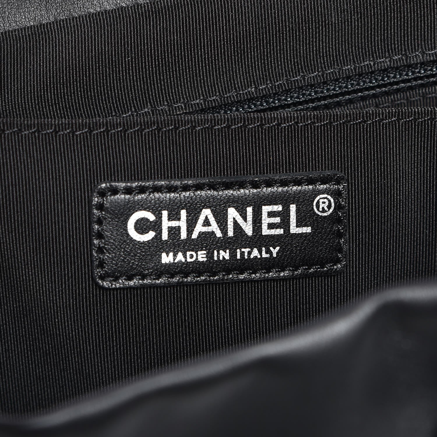 Chanel Calfskin Chevron Quilted Large Urban Spirit Backpack Black 6 of 8