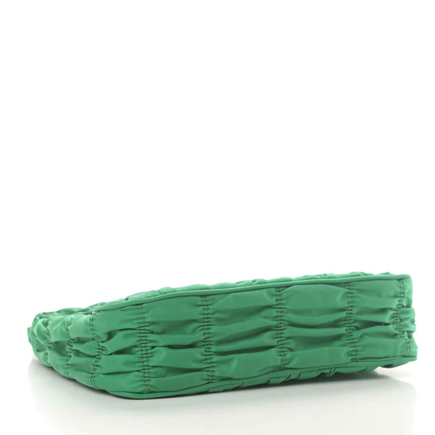 Prada Tessuto Nylon Gaufre Shoulder Bag Menta 4 of 11