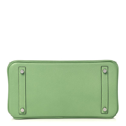 Hermes Epsom Birkin 30 Vert Criquet 6 of 35