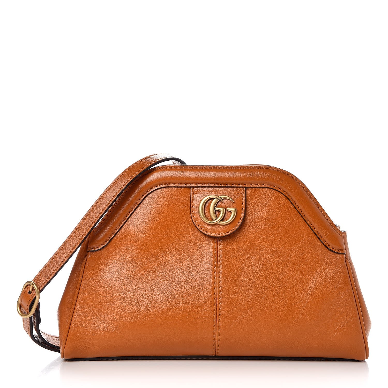 Gucci Calfskin Small Re(Belle) Crossbody Bag Brown 1 of 8