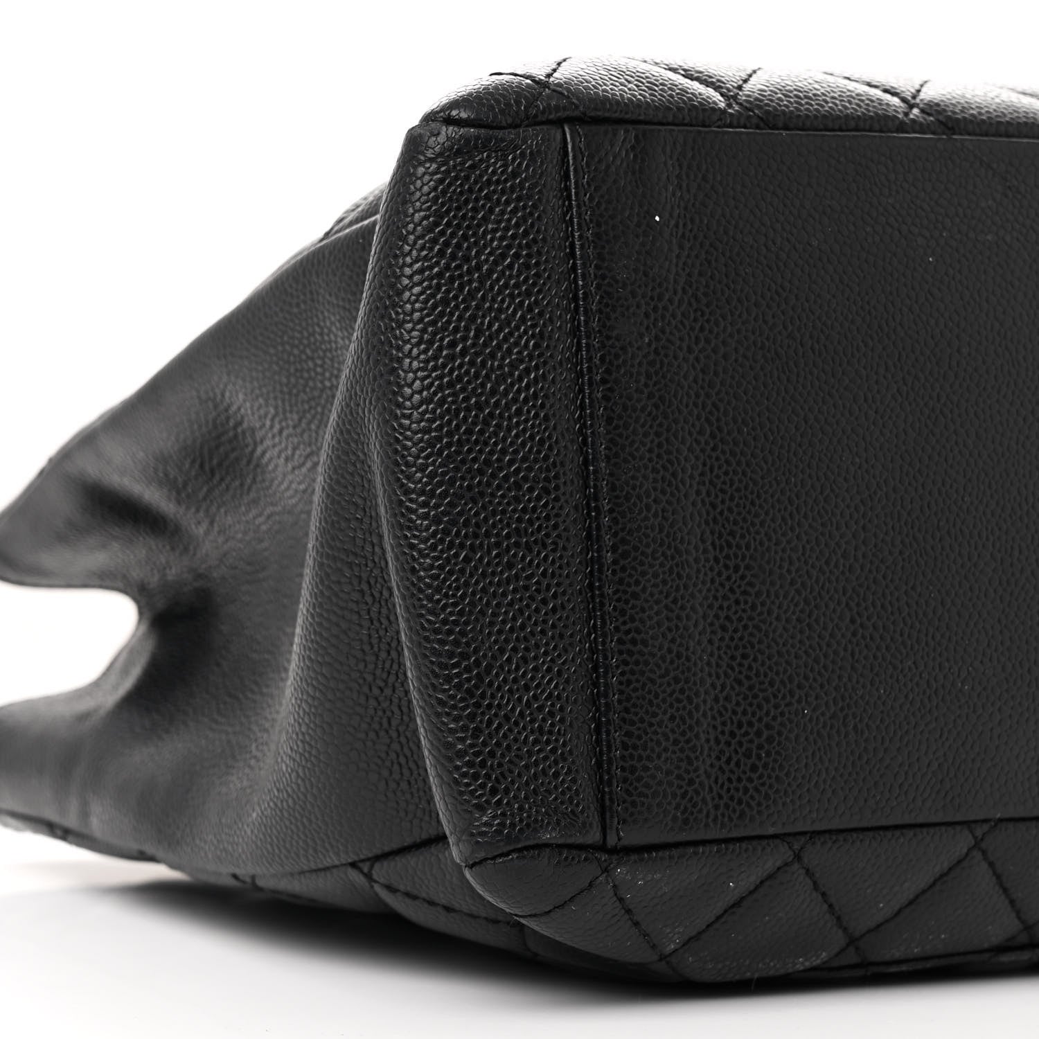 Chanel Caviar Quilted Grand Shopping Tote GST Black 10 of 13