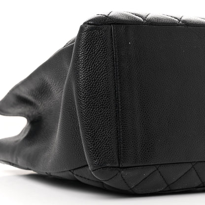 Chanel Caviar Quilted Grand Shopping Tote GST Black 10 of 13
