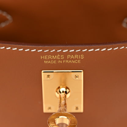 Hermes Swift Kelly Jump Backpack Gold 6 of 11