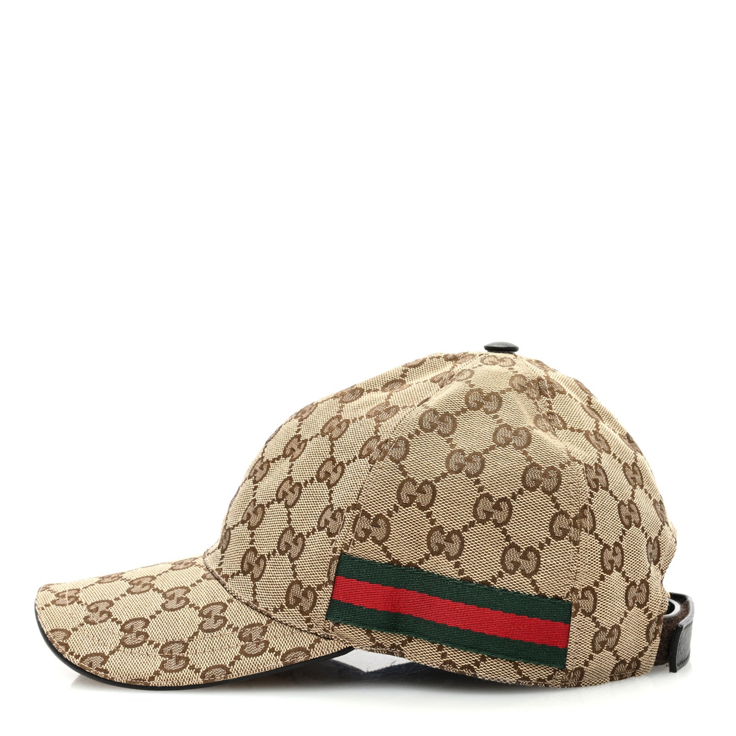 Monogram Web Baseball Hat M Beige Cocoa